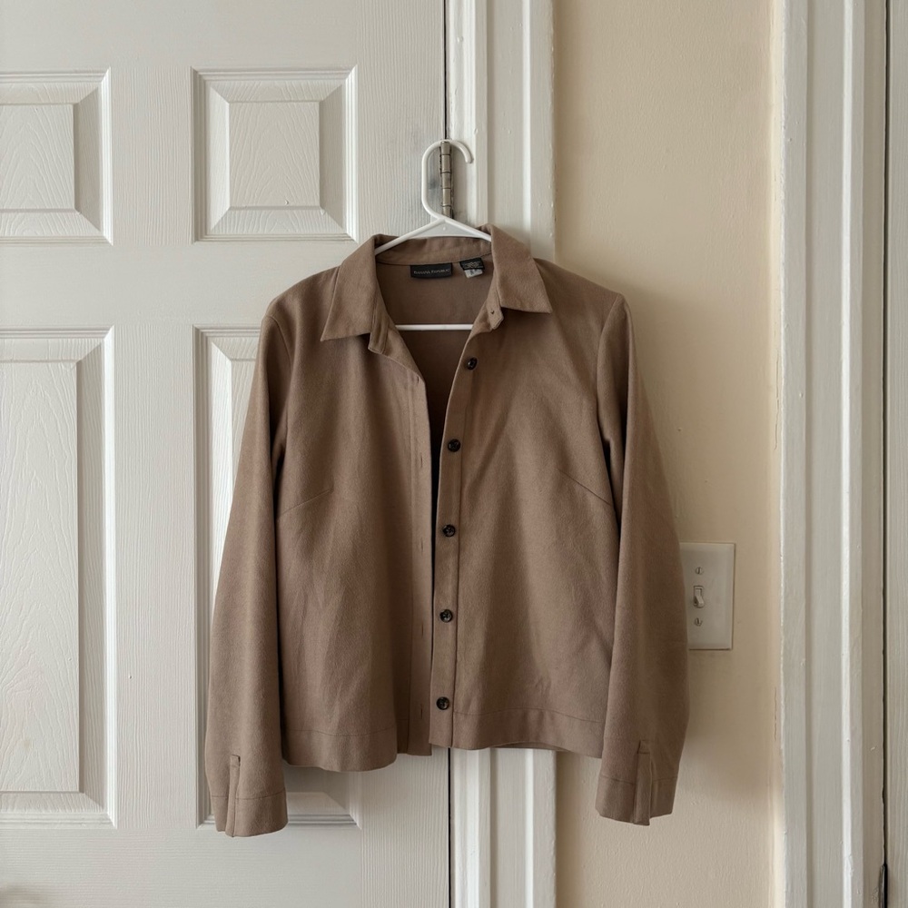LIKE NEW medium wool Banana Republic button down